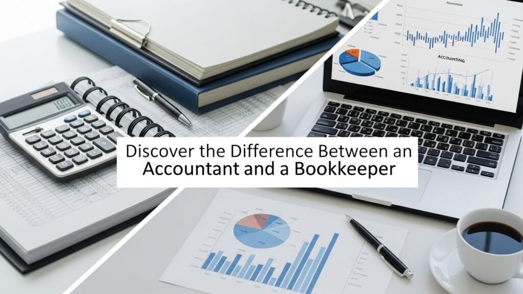 Discover the Difference Between an Accountant and a Bookkeeper