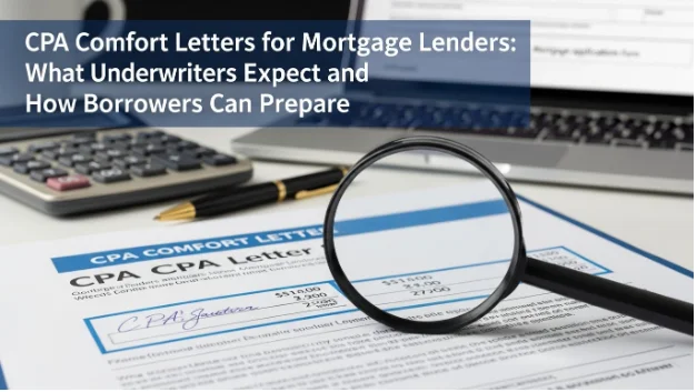CPA Comfort Letters for Mortgage Lenders: What Underwriters Expect and How Borrowers Can Prepare
