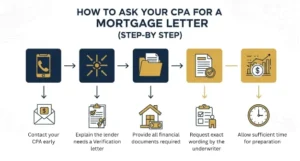 CPA Letter for Conventional Mortgage Fannie Mae Freddie Mac (Step-by-Step)