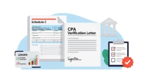CPA Letter Verifying Schedule C Income Common Questions from Banks and Lenders