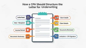 How a CPA Should Structure the Letter for Underwriting
